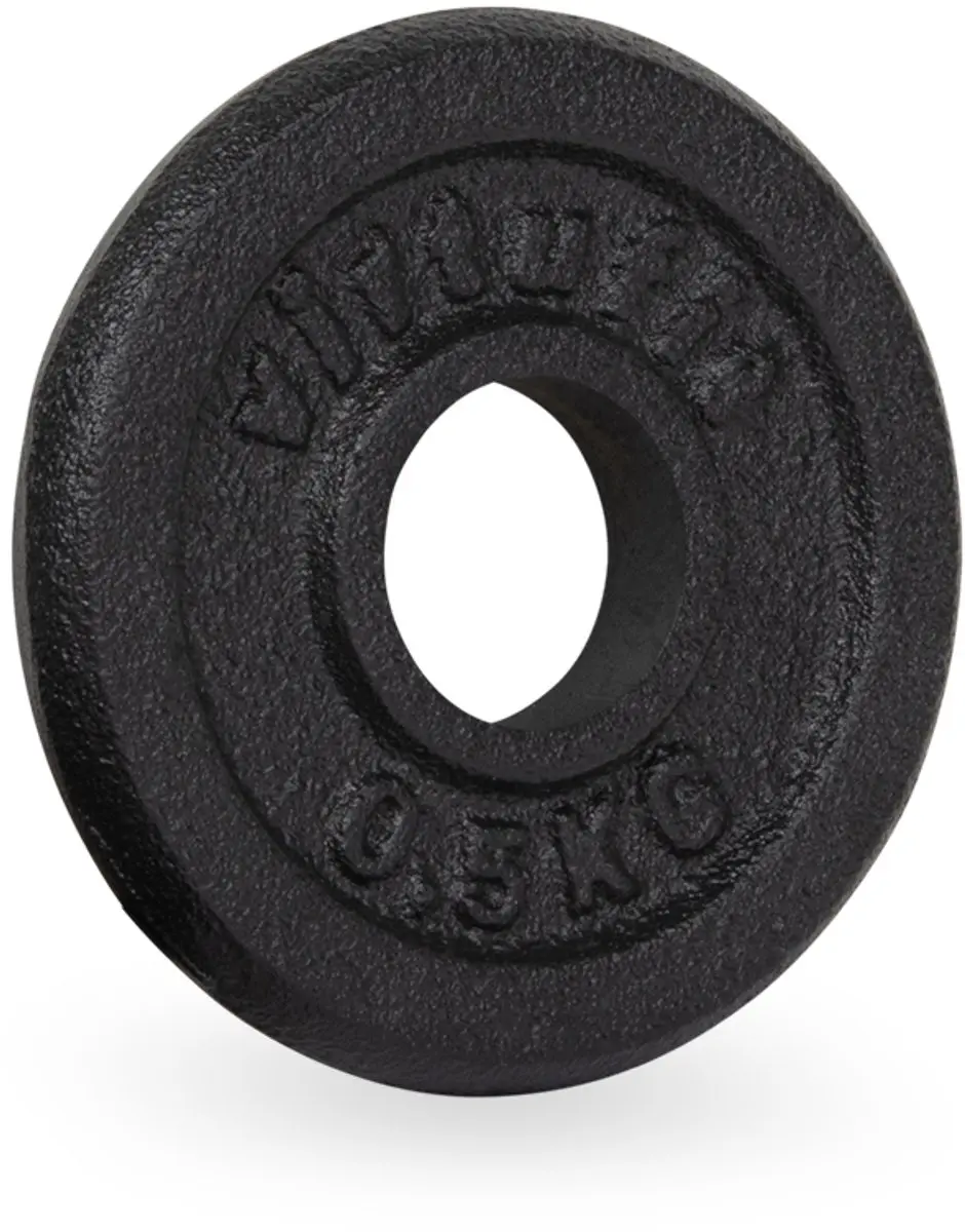 Virtufit Gietijzeren Gewicht 30mm 0,5kg