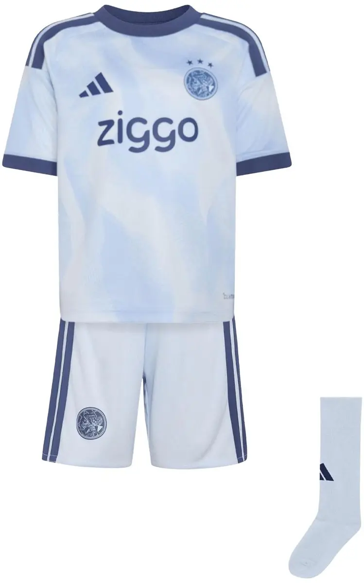 adidas Ajax Derde Shirt 2026/2027 Junior - 104 - Lichtblauw/Donkerblauw