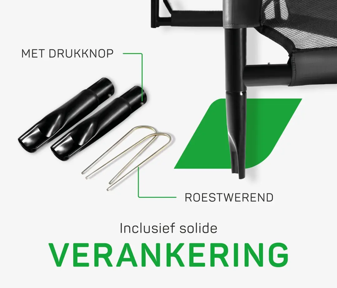 Salta Legend Voetbaldoel 220x170cm - Zwart