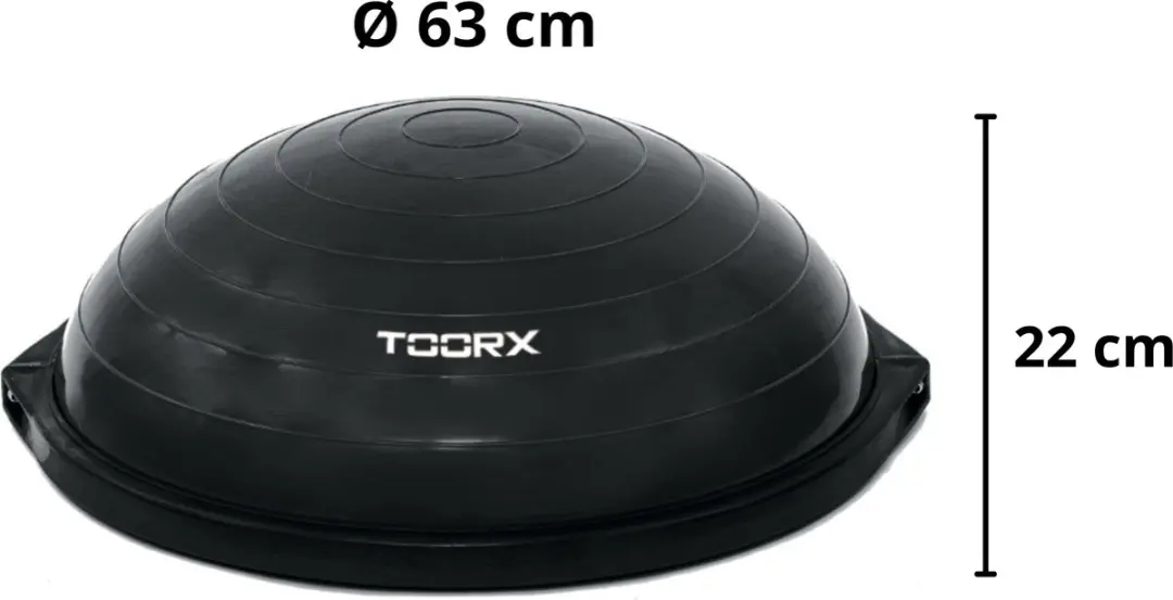 Toorx Fitness Balans Trainer Evo AHF-170 - 63cm - Zwart