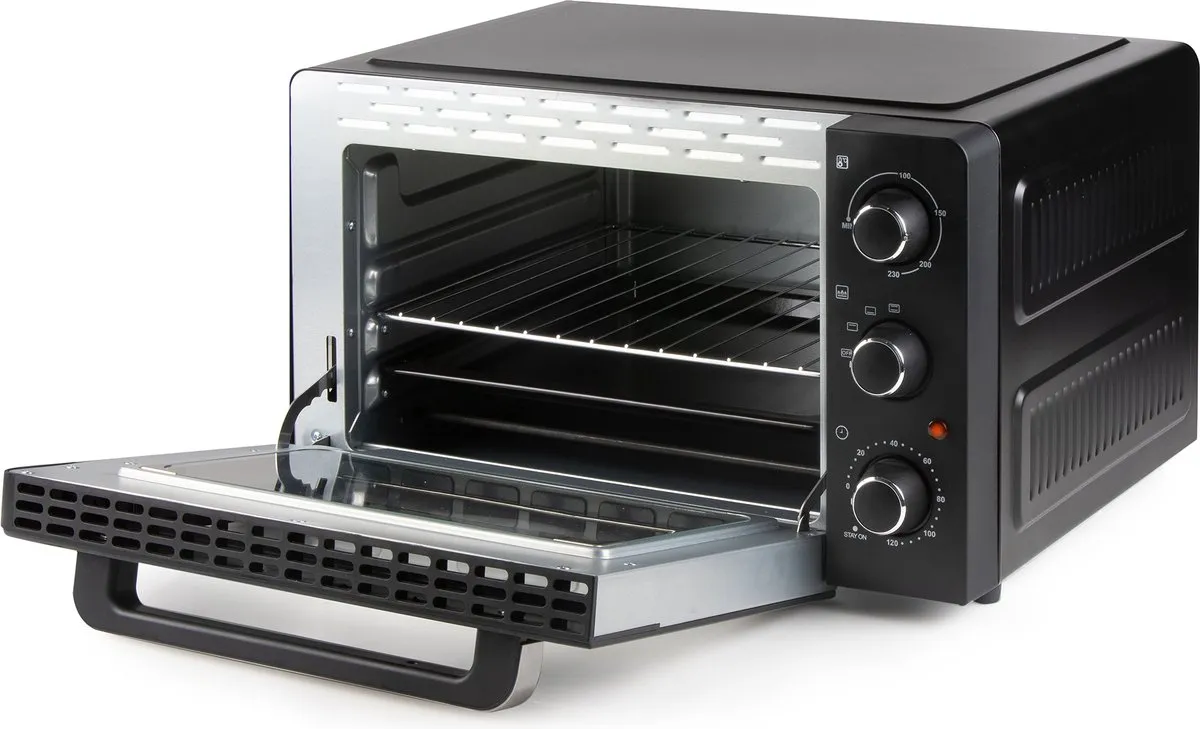 Domo DO1107GO Vrijstaande Oven 28L - 1500W - Zwart - afbeelding 6 van 6