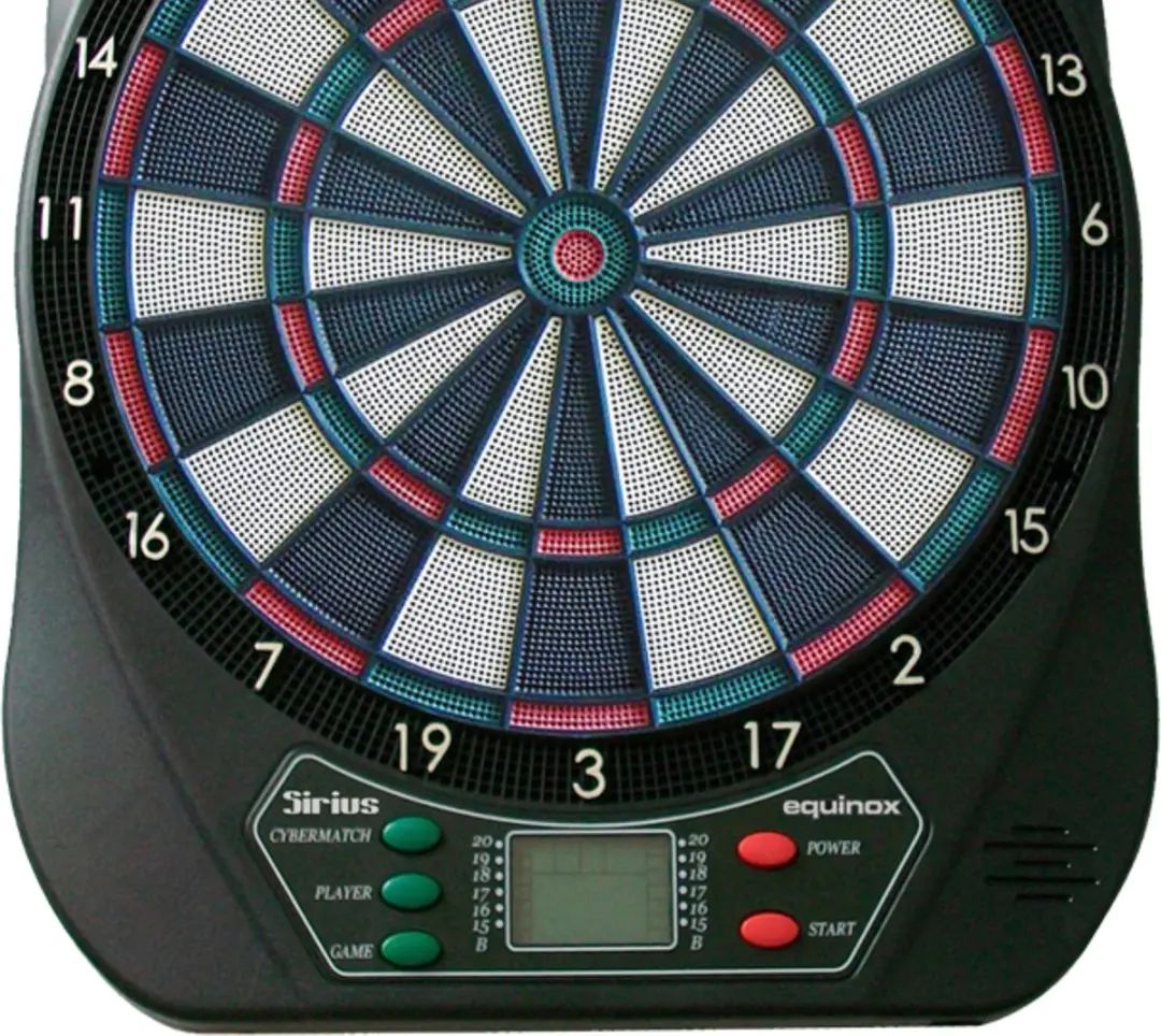 Garlando Sirius DA-21 Elektronisch Dartbord - 45,7cm - 6 Softtip Pijlen - 40 Flights