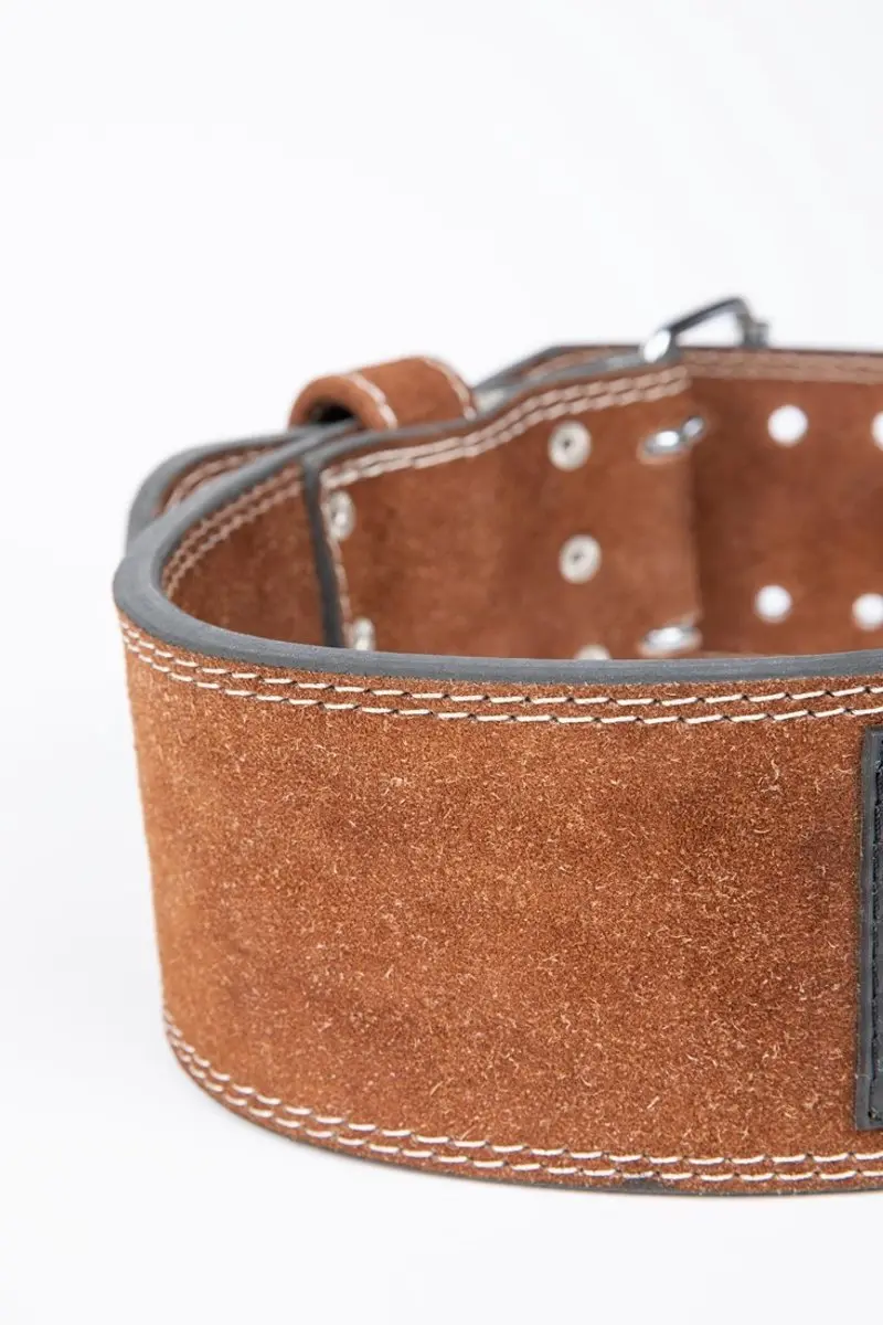 Gorilla Wear Leren Lifting Belt 4 Inch - L/XL - Bruin