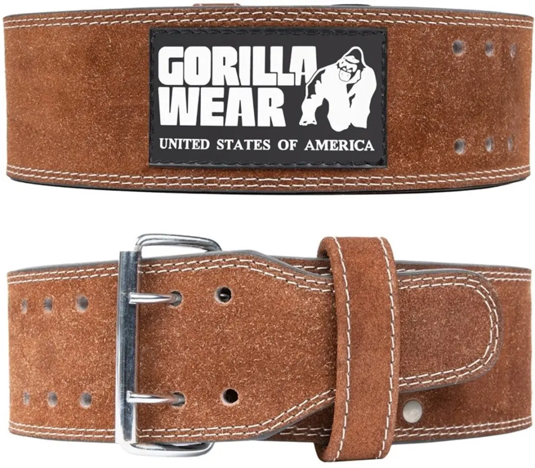 Gorilla Wear Leren Lifting Belt 4 Inch