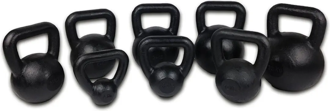 Tunturi Kettlebell 8 kg - Zwart