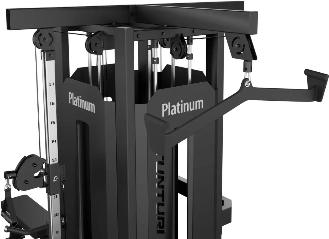 Tunturi Platinum Foam Grip Narrow Lat Bar 70cm - Zwart