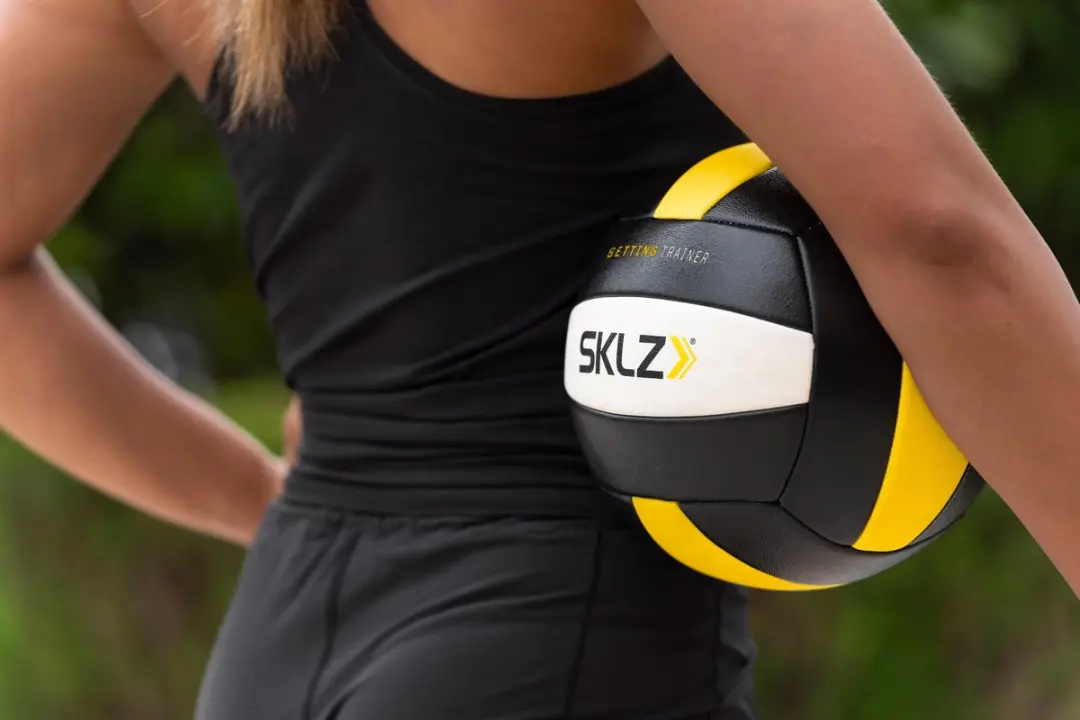 Sklz Verzwaarde Volleybal - Zwart/Geel