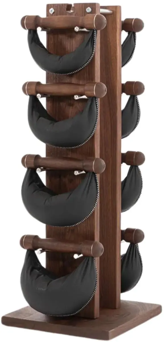 Nohrd SwingBell Toren Set - 8 Stuks Walnoot