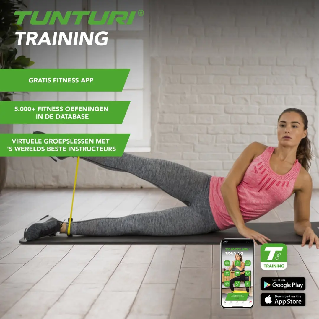 Tunturi Resistance Tube Zwaar Rood - 1 Stuk