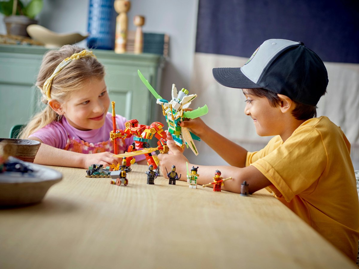 LEGO 80041 Monkie Kid - Mei's drakenvliegtuig