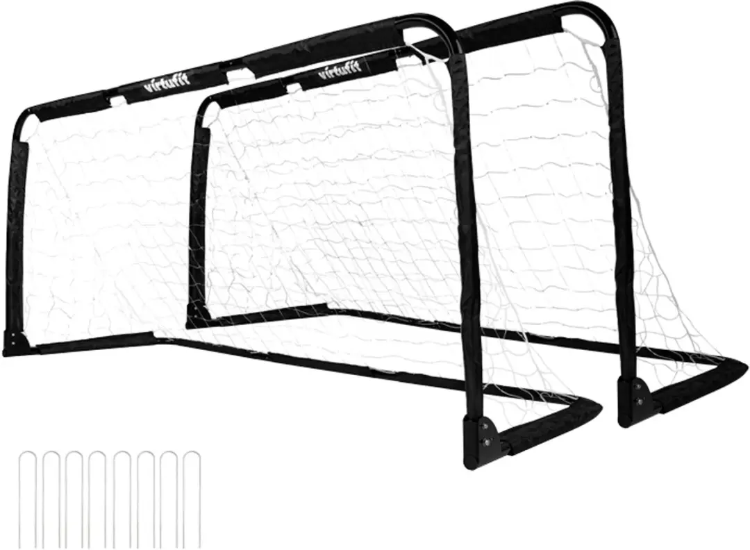 Virtufit Inklapbaar Voetbaldoel Pannagoals 150x60cm