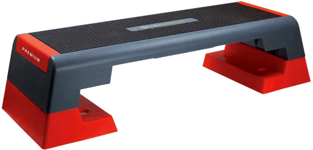 HMS Premium Aerobic Step - Zwart/Rood