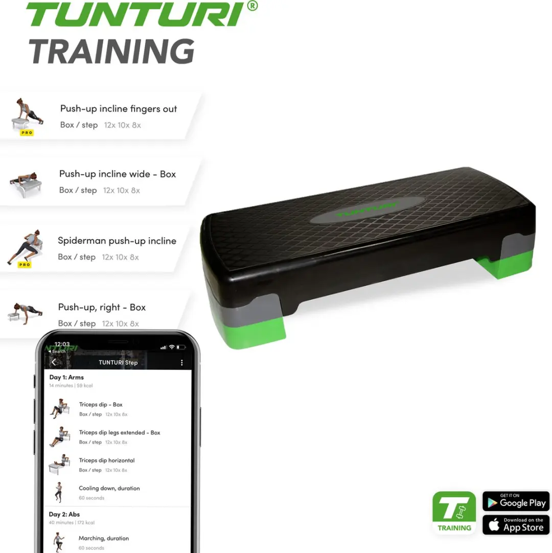 Tunturi Aerobic Step Easy - Verstelbaar - 14TUSCL357