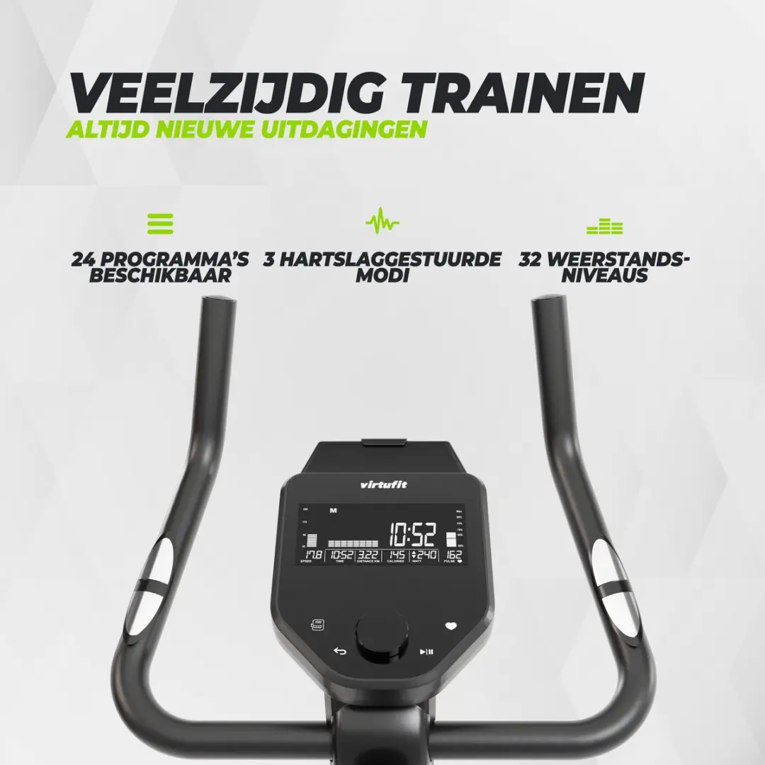 VirtuFit Low Entry Bike 200i Hometrainer - 32 Niveaus - Zwart
