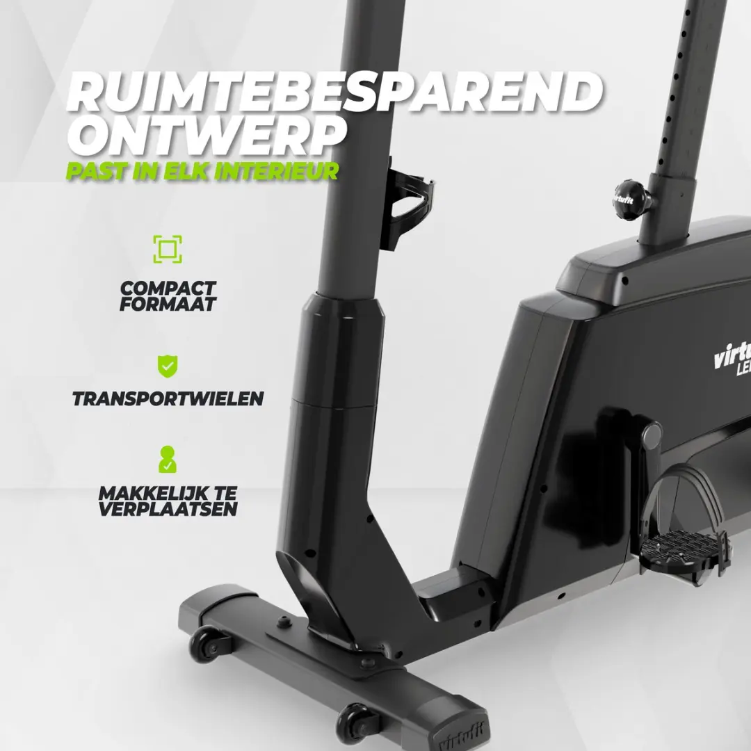 VirtuFit Low Entry Bike 200i Hometrainer - 32 Niveaus - Zwart - afbeelding 6 van 6