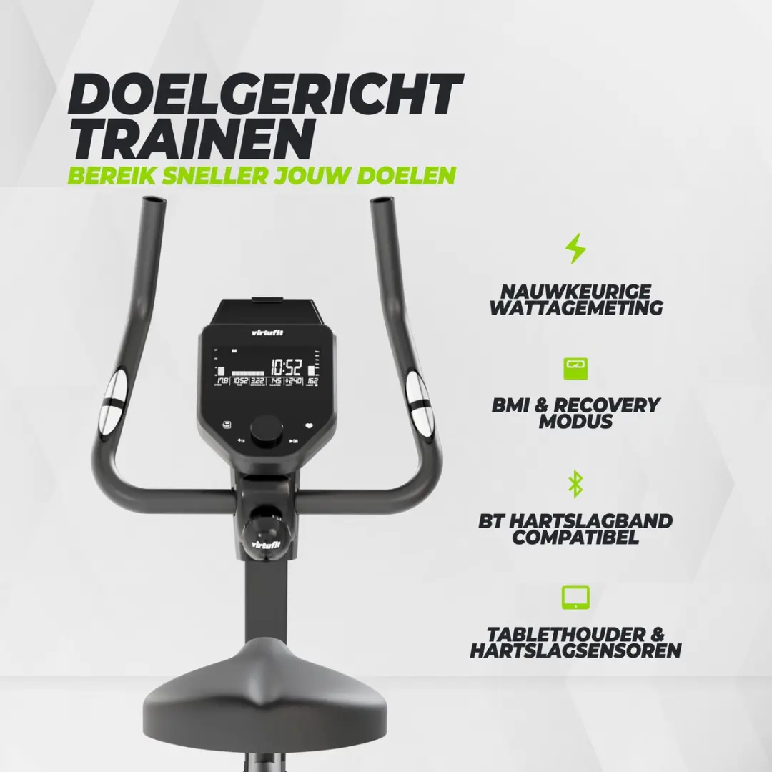 VirtuFit Low Entry Bike 200i Hometrainer - 32 Niveaus - Zwart