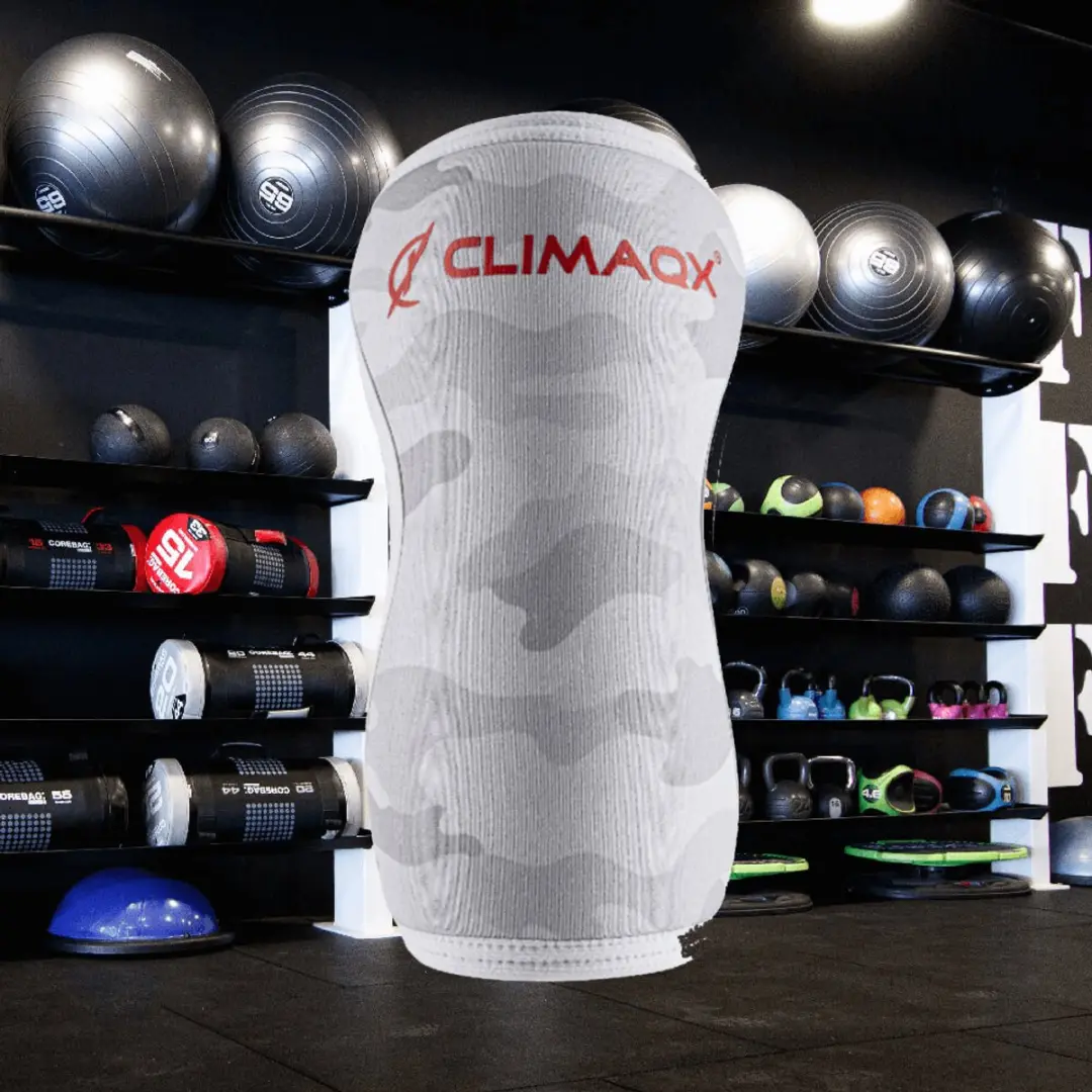 Climaqx Knee Sleeves S/M - White Camouflage