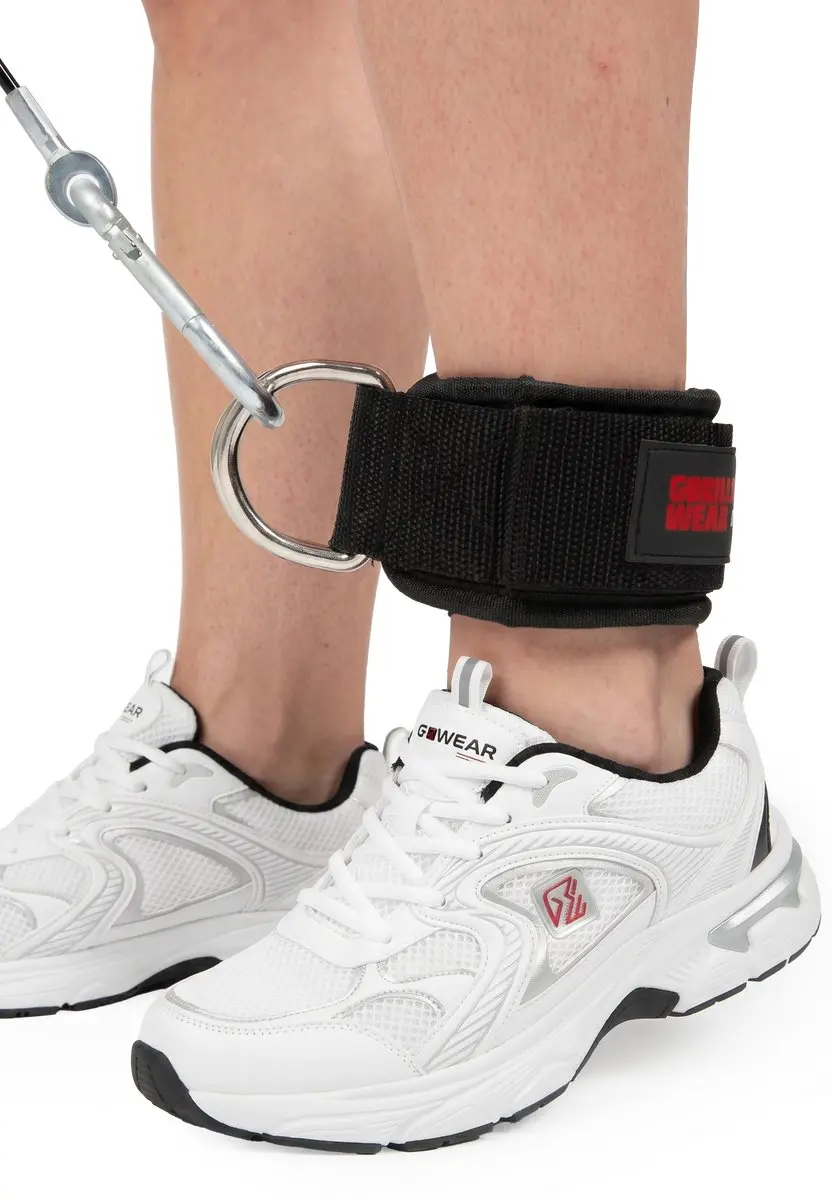 Gorilla Wear Ankle Straps - Zwart