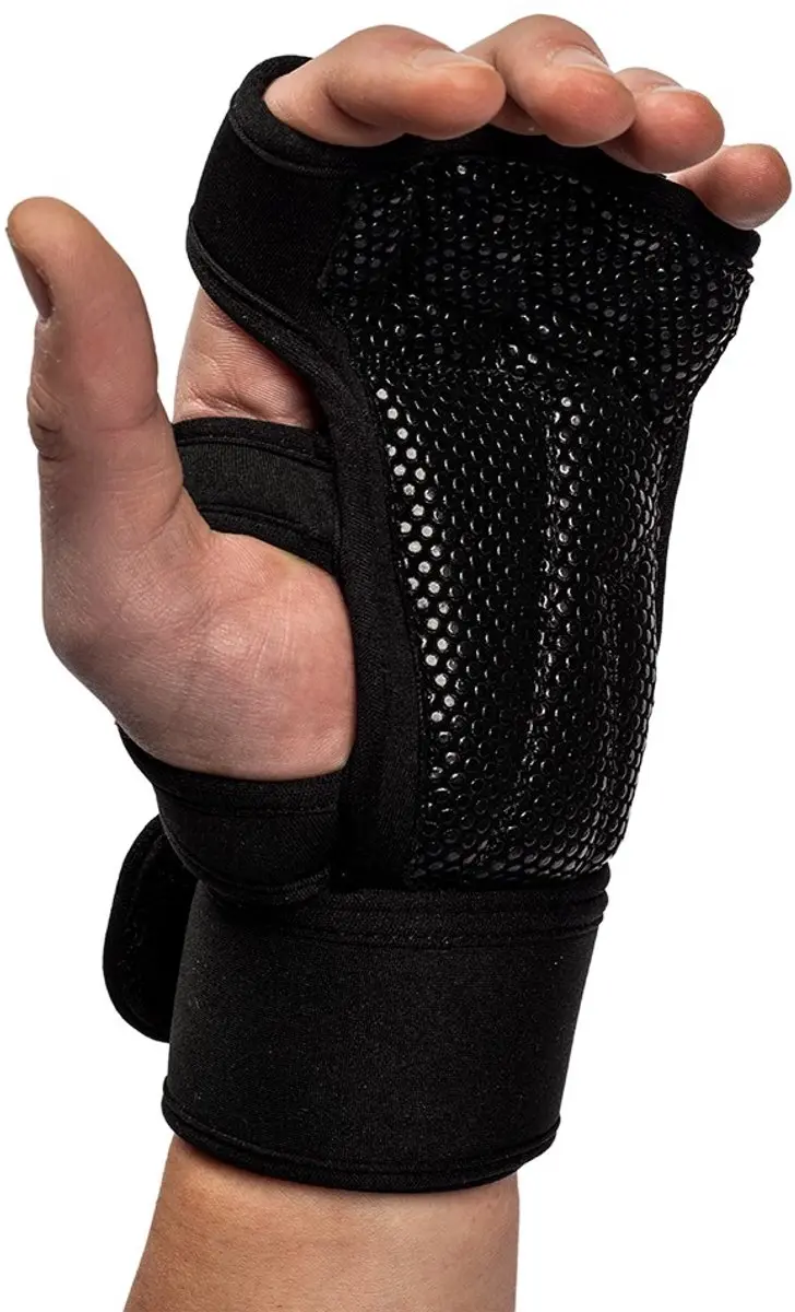 Gorilla Wear Yuma Krachtsport Handschoenen - Zwart L