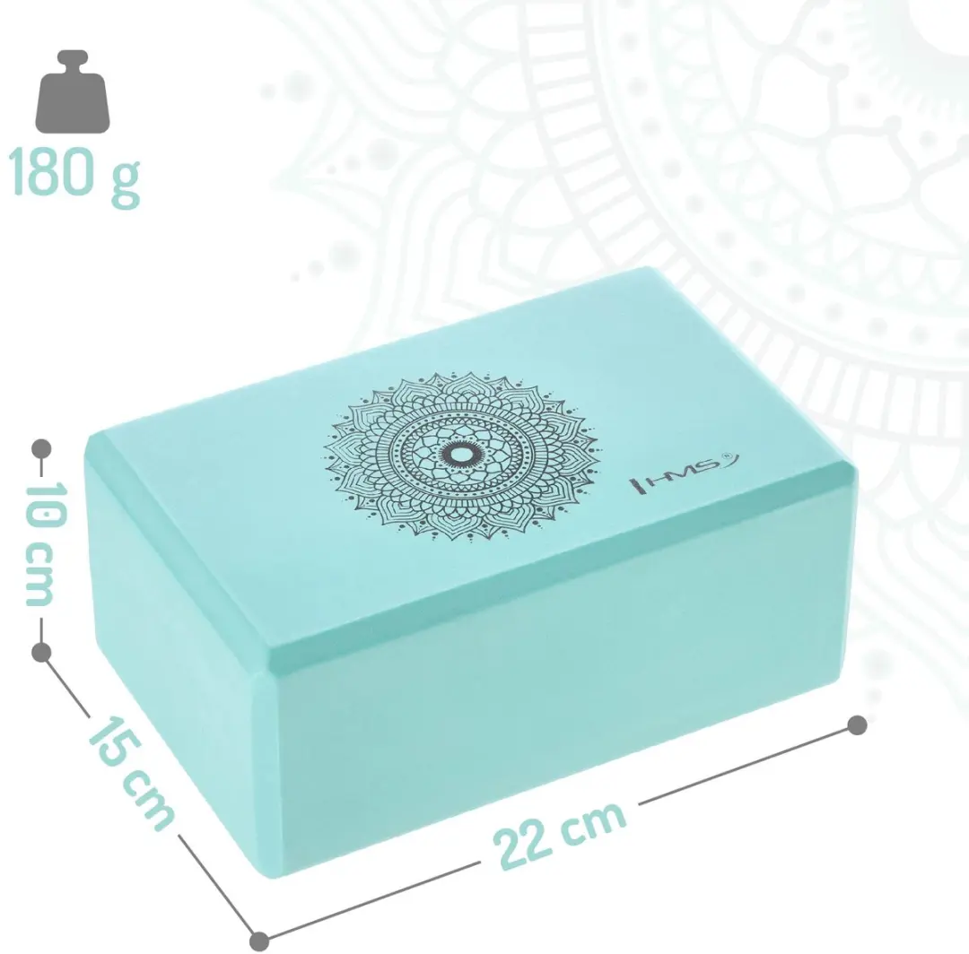 HMS KJ02 Yogablok - Mint - EVA Antislip