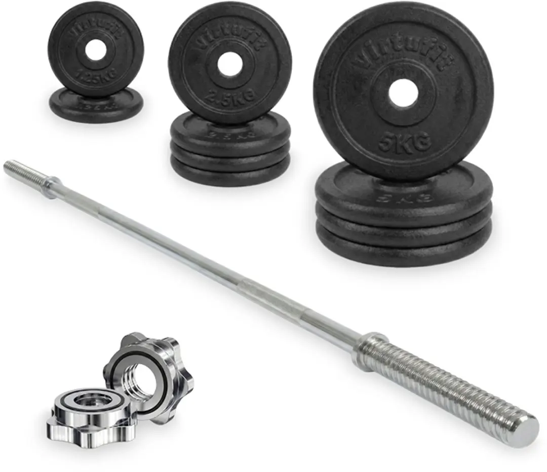 Virtufit Gietijzeren Halterset 40kg