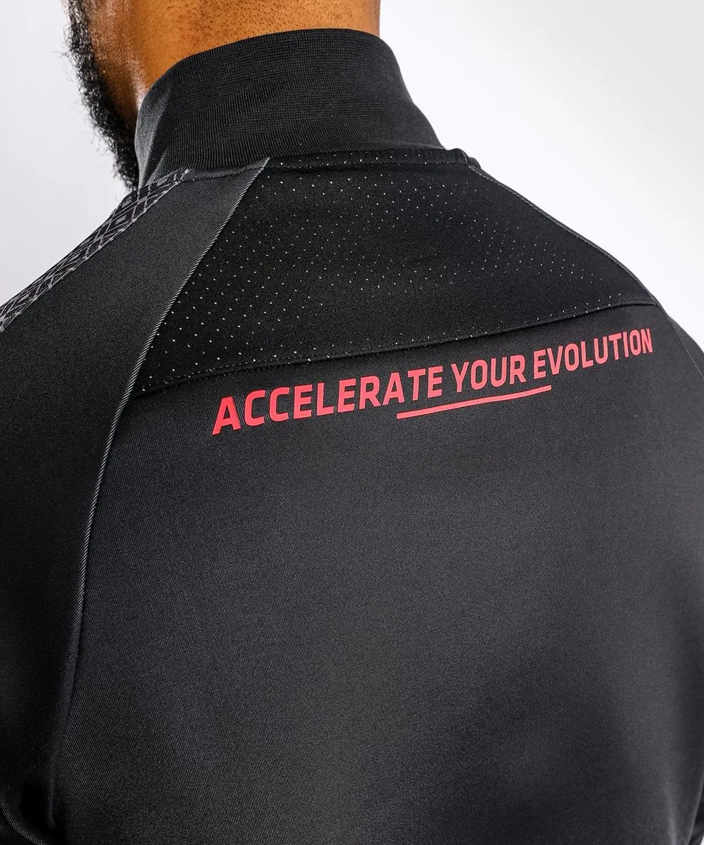 UFC Venum Performance Institute Trainingsjack - Zwart Rood - L