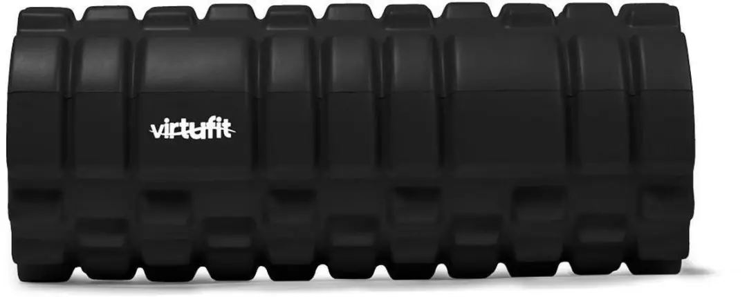 VirtuFit Grid Foam Roller 33cm - Zwart