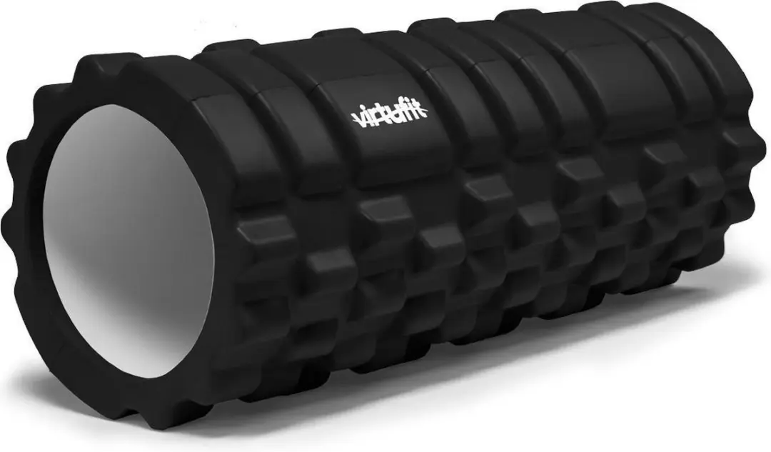 VirtuFit Grid Foam Roller 33cm - Zwart