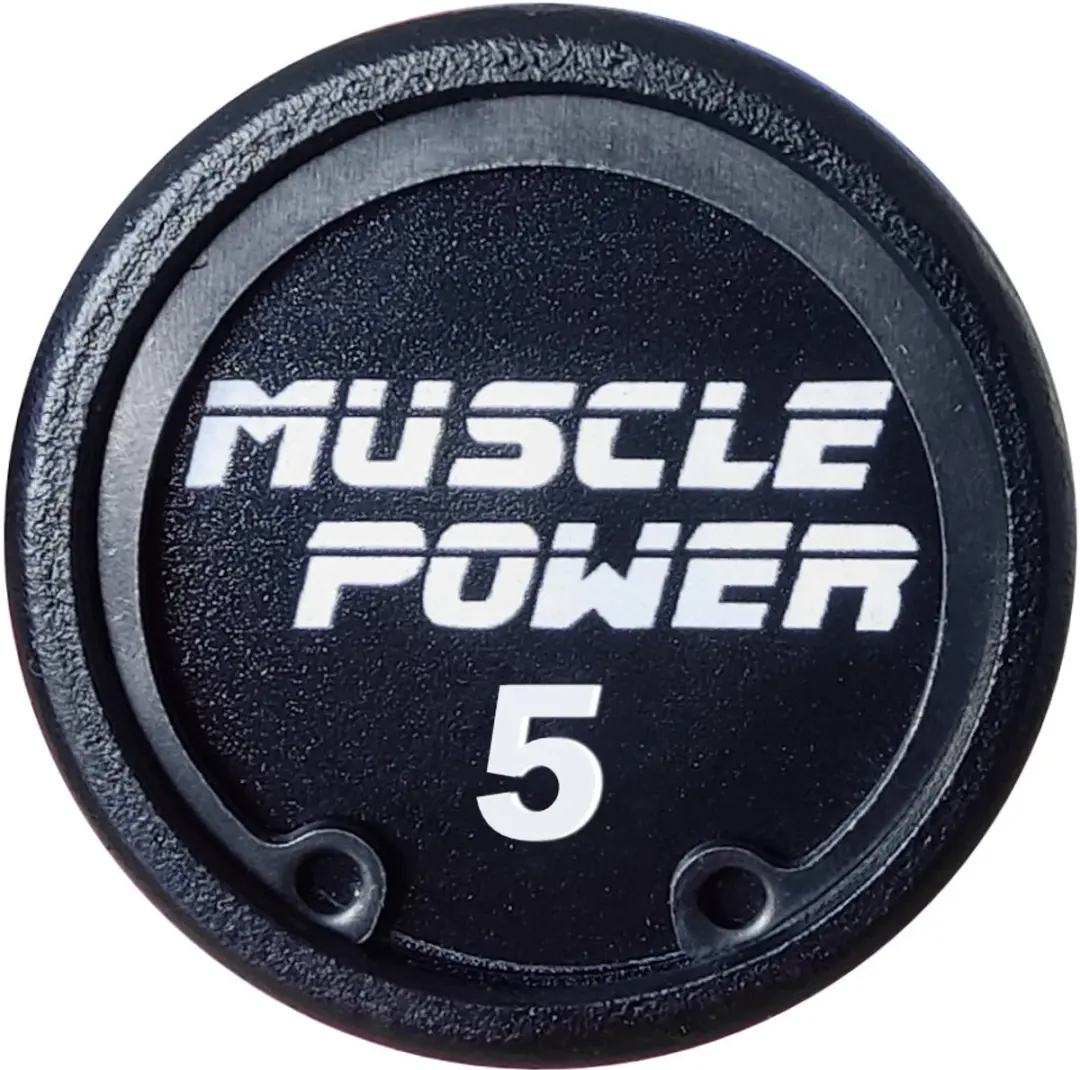 Muscle Power Clubbell 5 kg - Rood/Zwart
