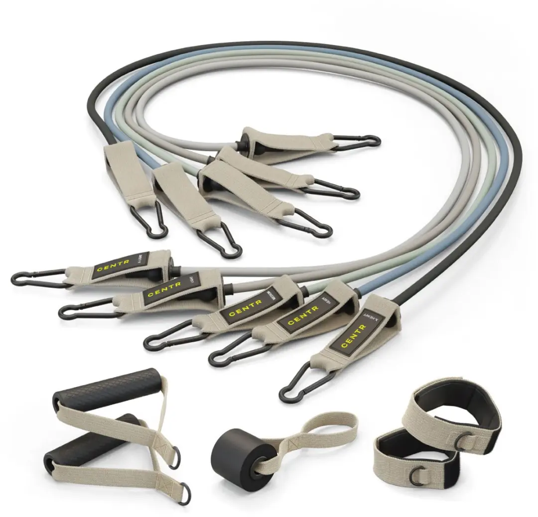 Centr CTB Resistance Bands met Handgrepen - 10 Stuks