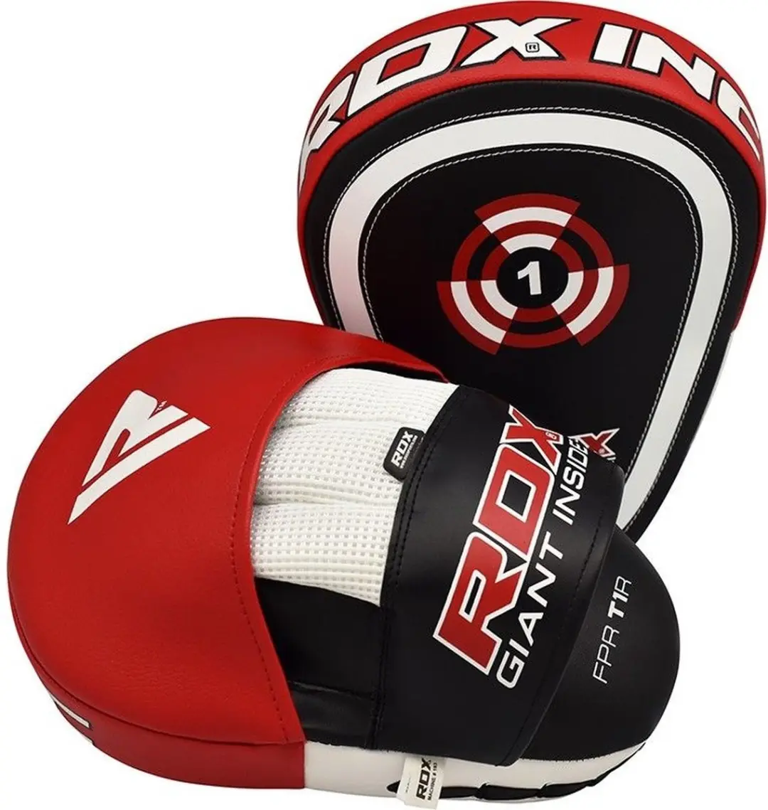RDX Sports Focus Pads Rex Curve T1 - 2x19cm Wit