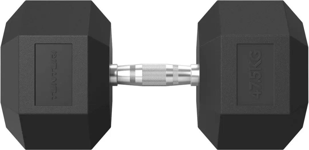 Tunturi Platinum Hexa Dumbbell 47.5kg - Zwart