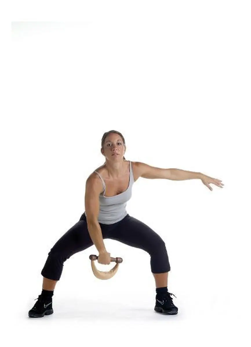 Nohrd Korte Halter Swing Notenhout 4 kg
