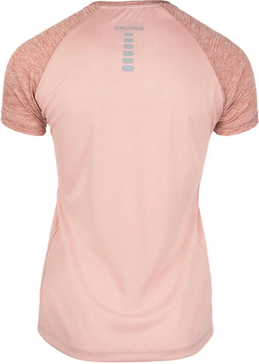 Gorilla Wear Monetta Performance T-shirt - Zalmroze - L