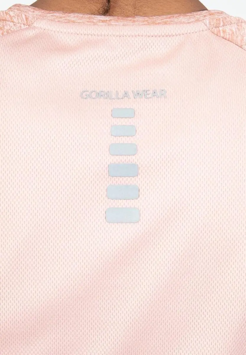 Gorilla Wear Monetta Performance T-shirt - Zalmroze - L