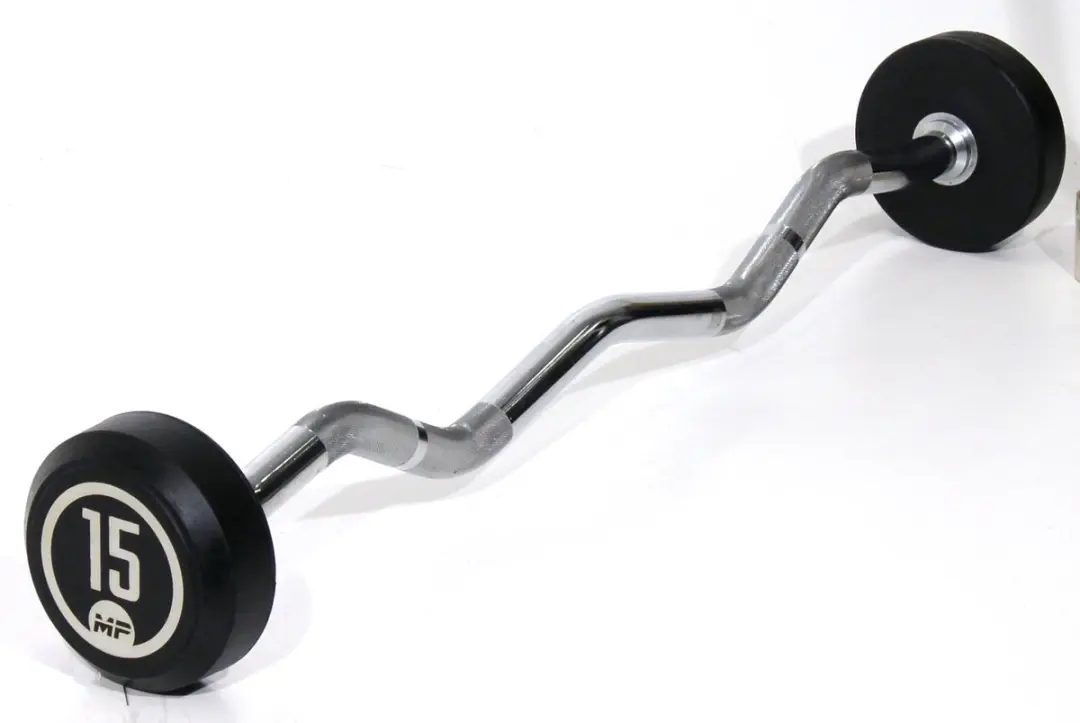 Muscle Power Vaste Curl Halterstang 15kg
