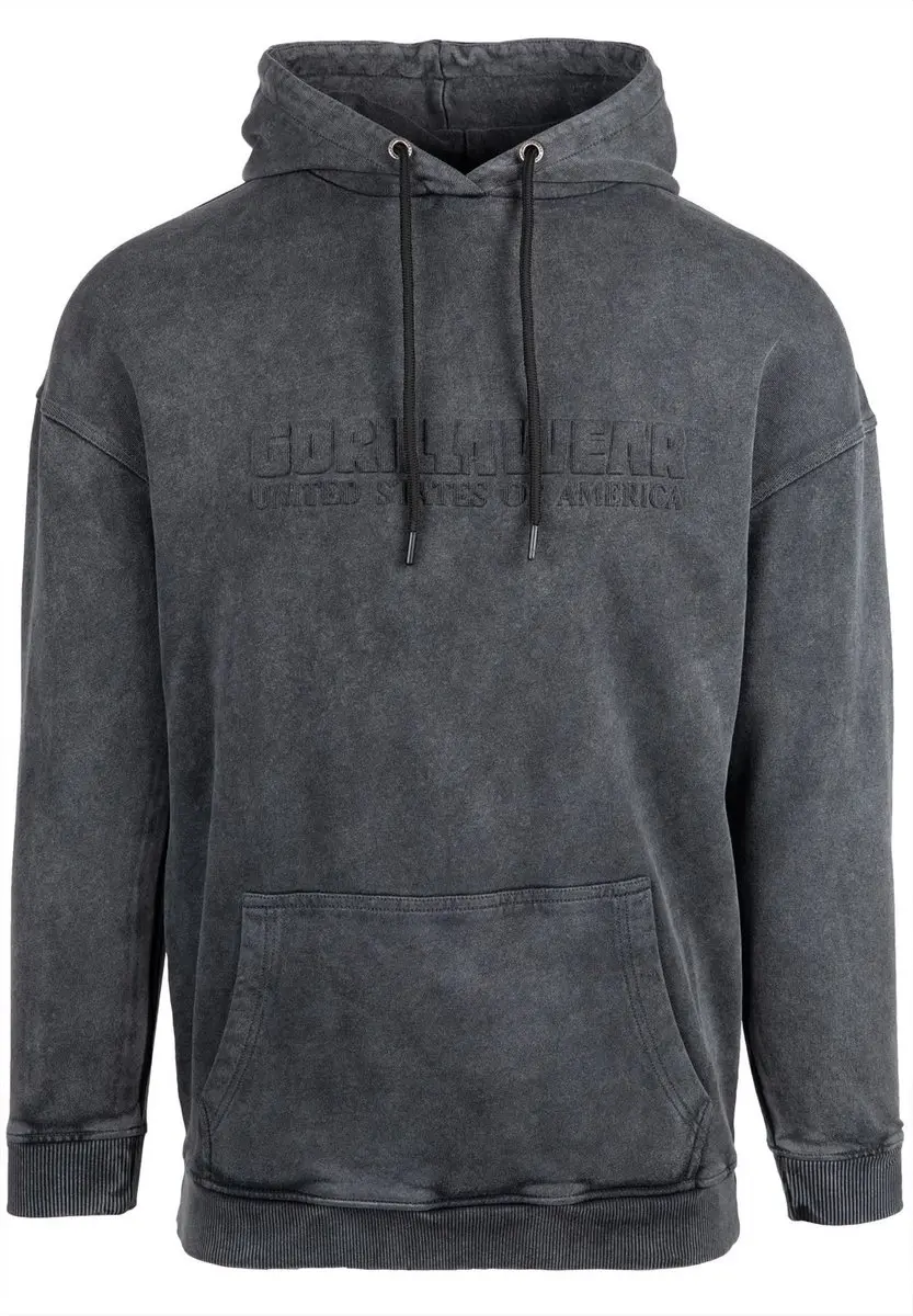 Gorilla Wear Crowley Dames Oversized Hoodie - Grijs S