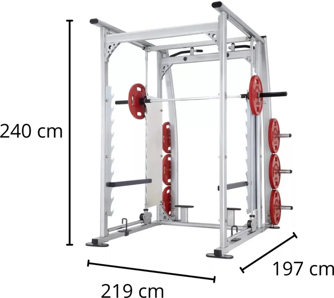 Body-Solid Steelflex Mega Power 3D Smith Machine M3DSM - Zilver