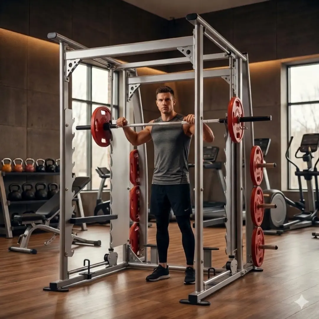Body-Solid Steelflex Mega Power 3D Smith Machine M3DSM - Zilver