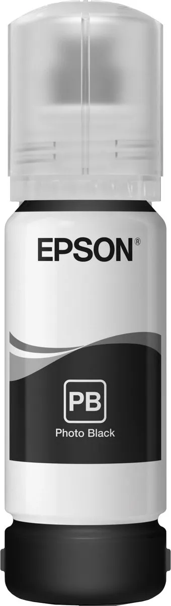 Epson 106 EcoTank Photo Black C13T00R140 - 70ml Inktfles