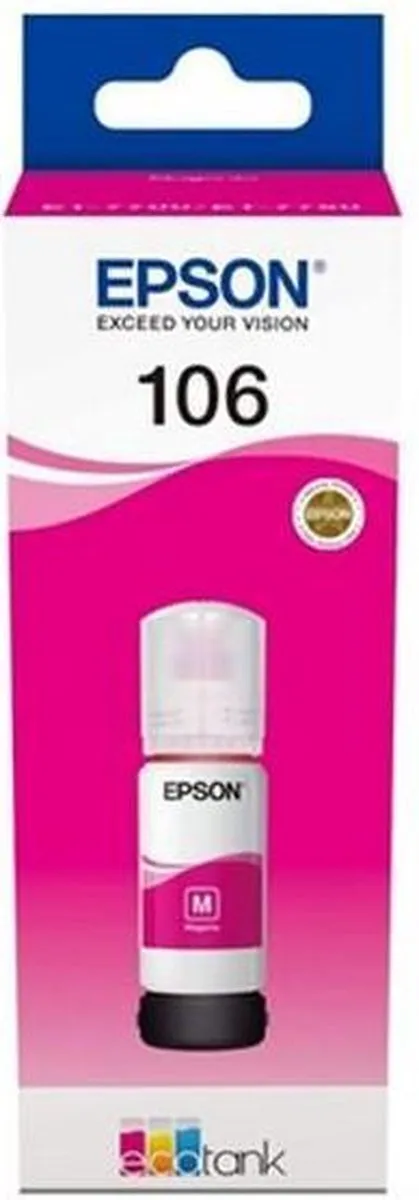 Epson 106 EcoTank Photo Black C13T00R140 - 70ml Inktfles
