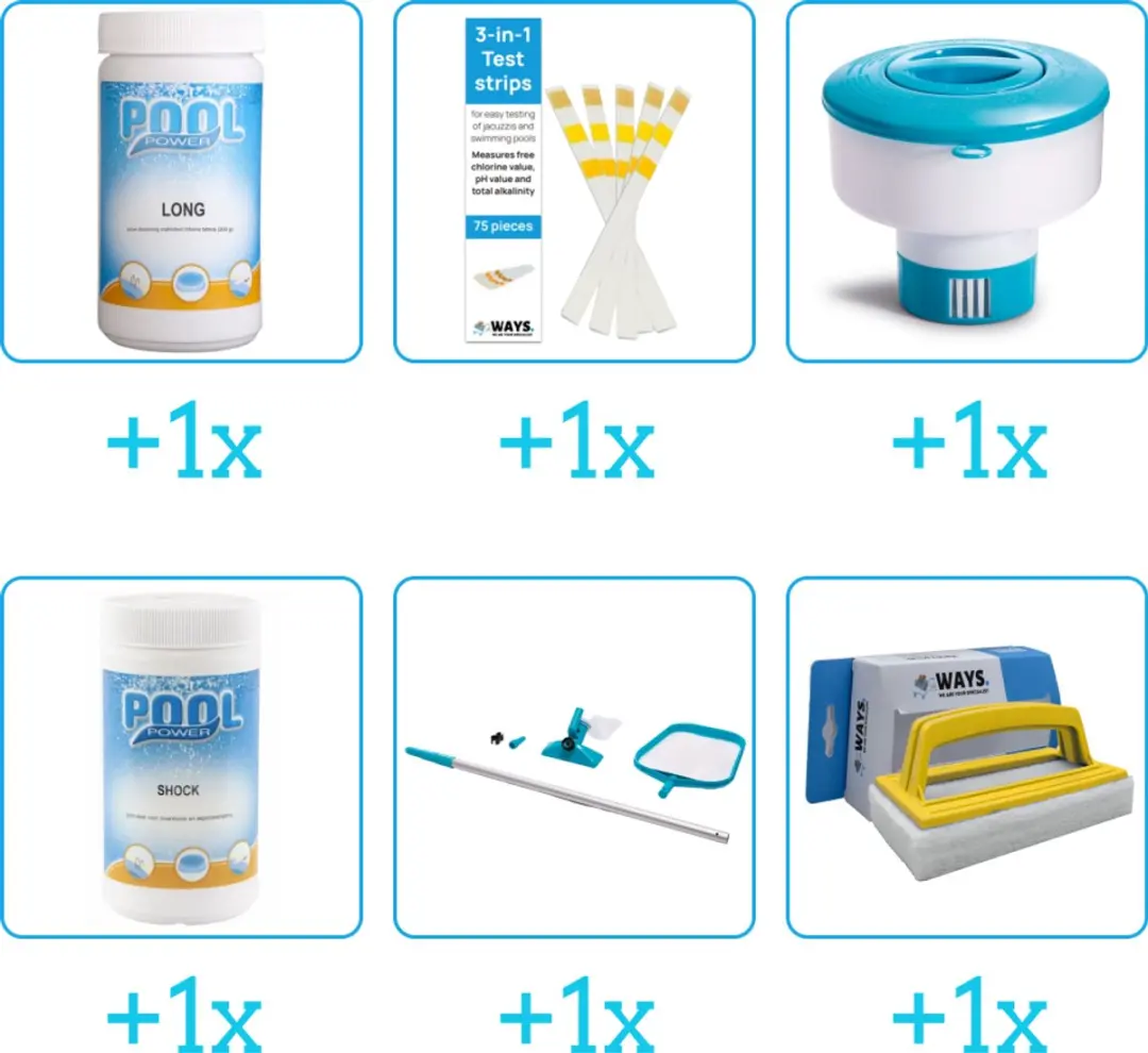Pool Power Zwembad Onderhoudspakket