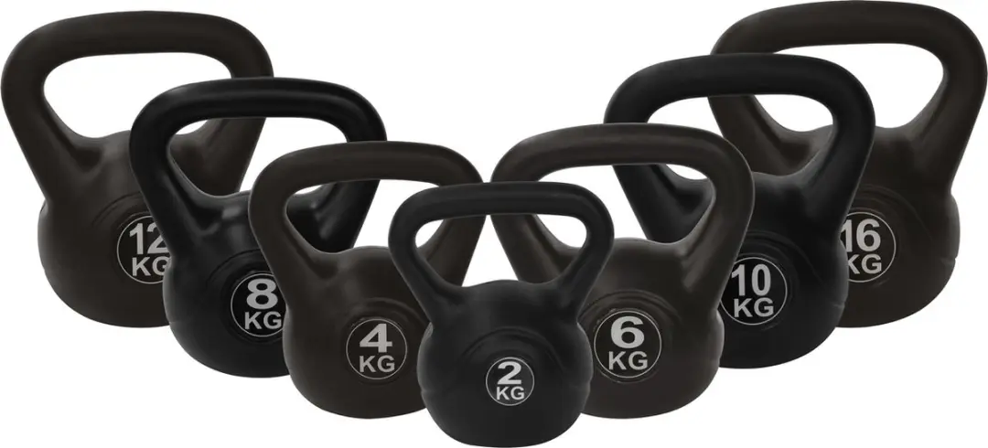 Tunturi Kettlebell 8 kg - Zwart