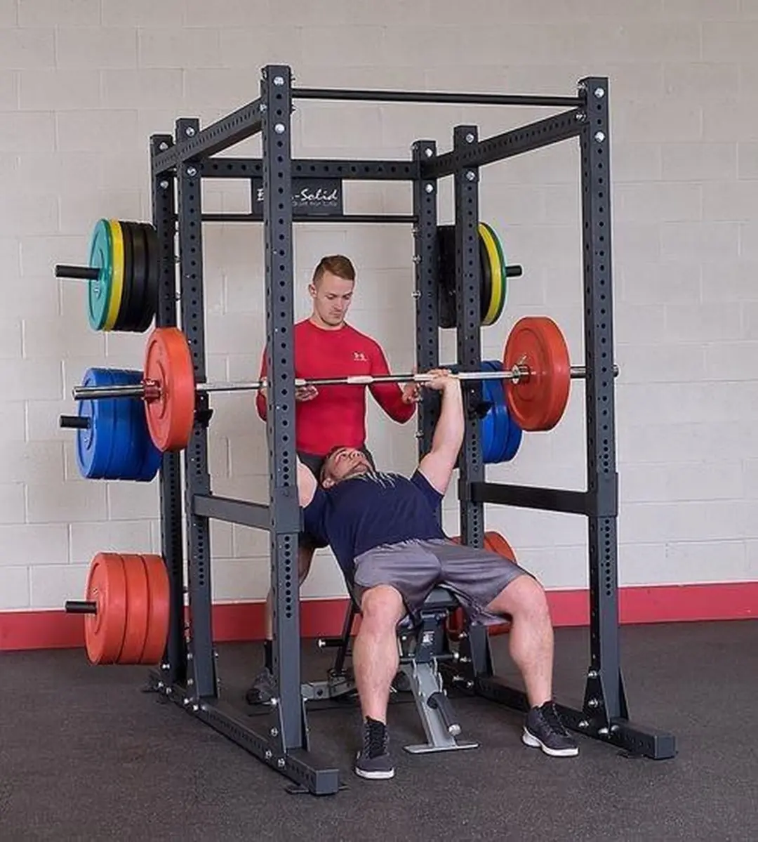 Body-Solid KSPR1000BACK Power Rack - Zwart