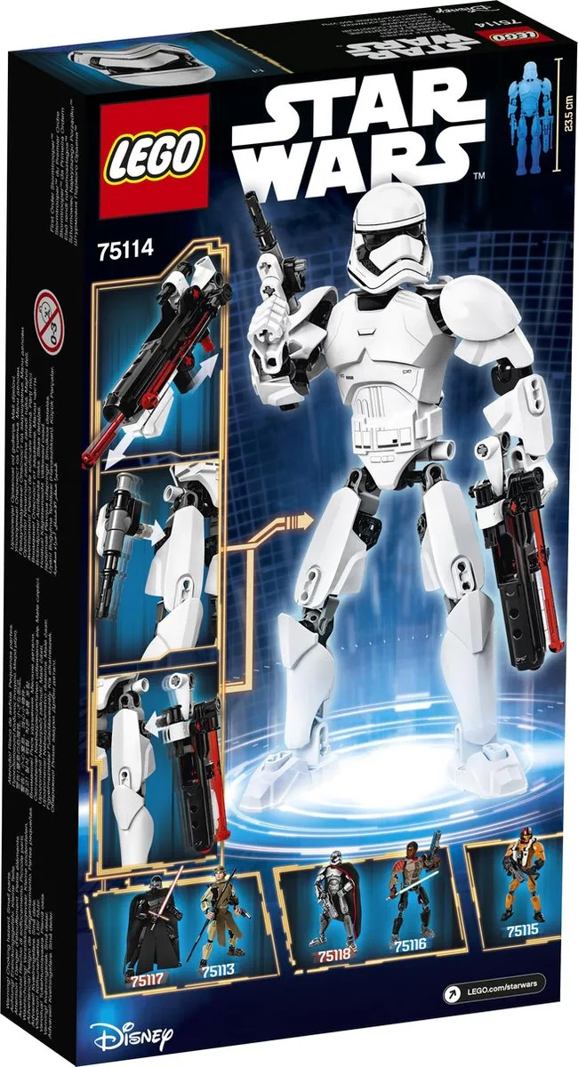 LEGO Star Wars First Order Stormtrooper 75114 - 81 Stukken