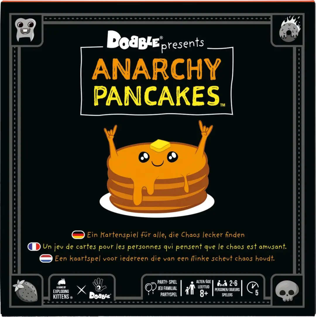 Zygomatic Dobble Anarchy Pancakes Kaartspel - 2-6 Spelers