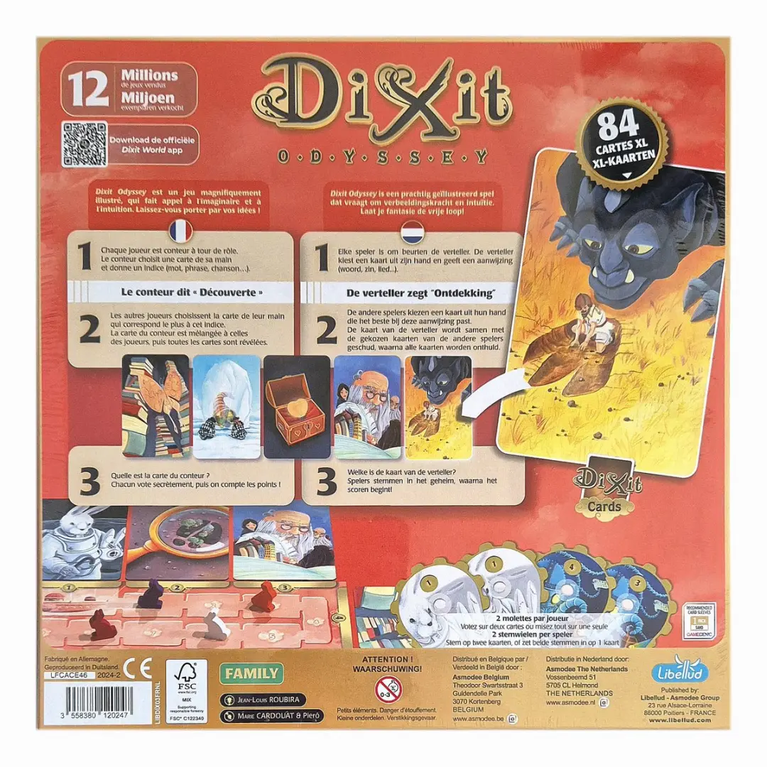Libellud Dixit Odyssey Kaartspel - 2-6 Spelers