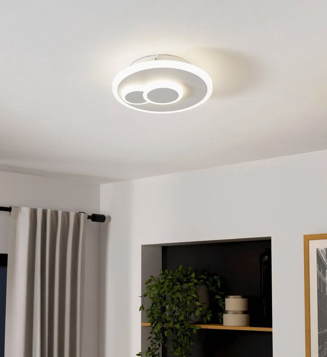 Eglo Cadegal Plafondlamp LED - Ø20cm Wit