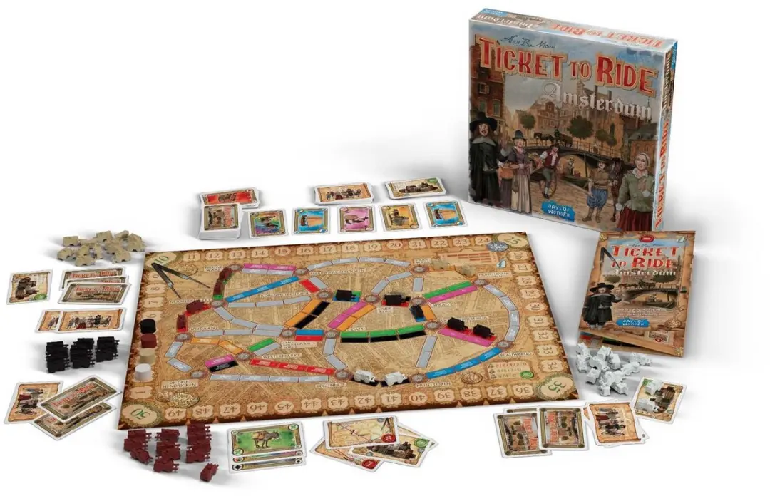 Days of Wonder Ticket to Ride Amsterdam Stedeneditie Bordspel - 2-4 Spelers