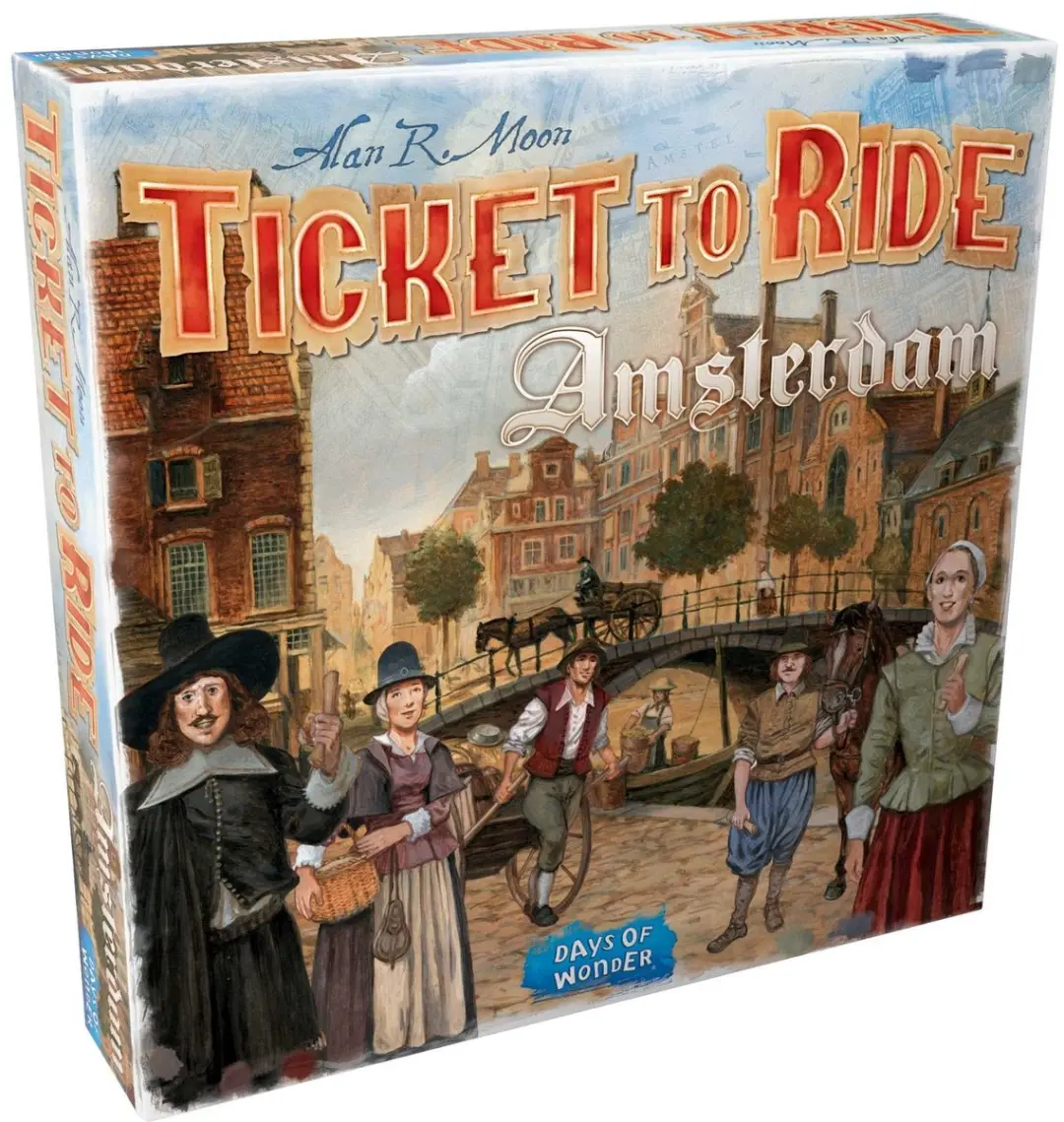 Days of Wonder Ticket to Ride Amsterdam Stedeneditie Bordspel